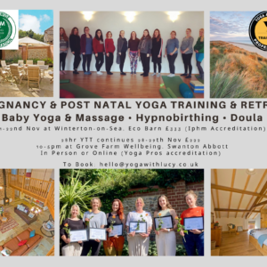 PREGNANCY & POST NATAL YOGA TRAINING RETREAT